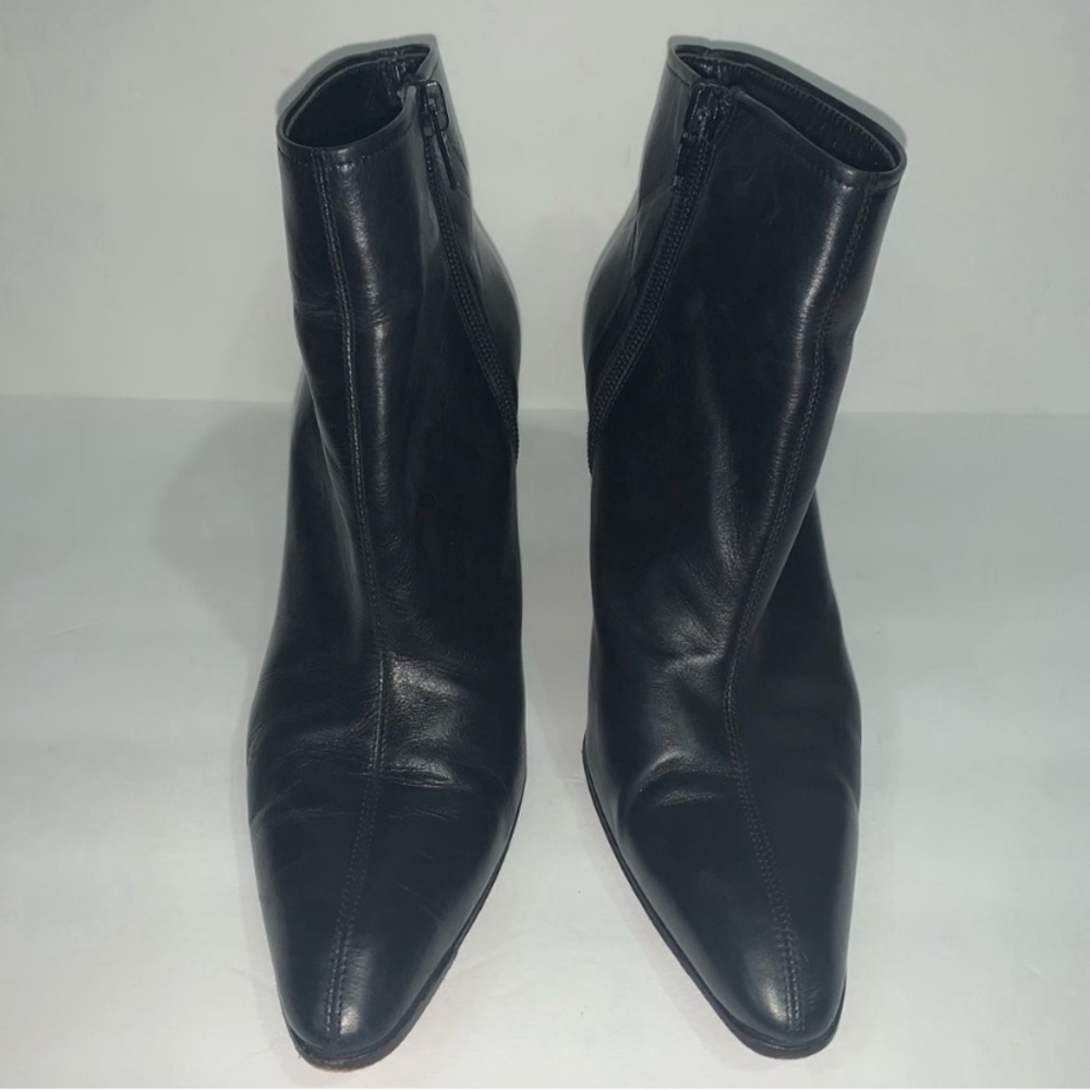 Yves Saint Laurent Leather Booties